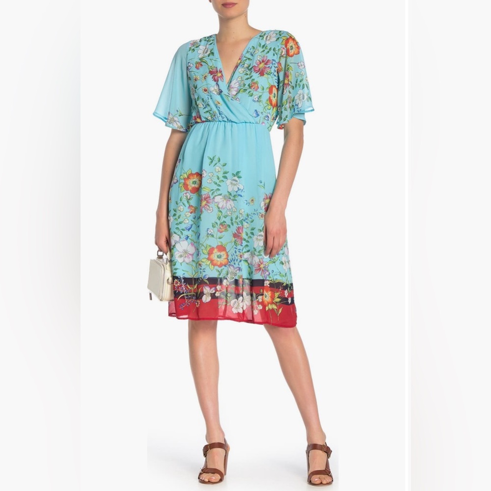 NWT Superfoxx Sundress In Vibrant Florals